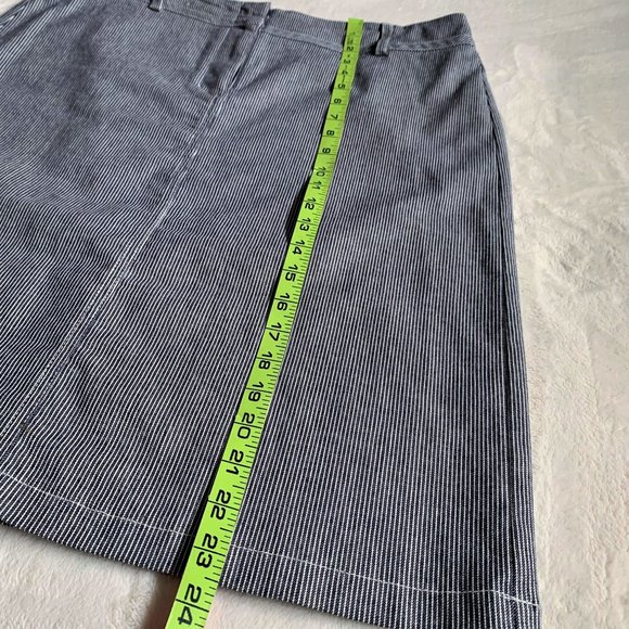💥2/$30 MEXX Pinstripe Skirt sz10/40 - Picture 8 of 12
